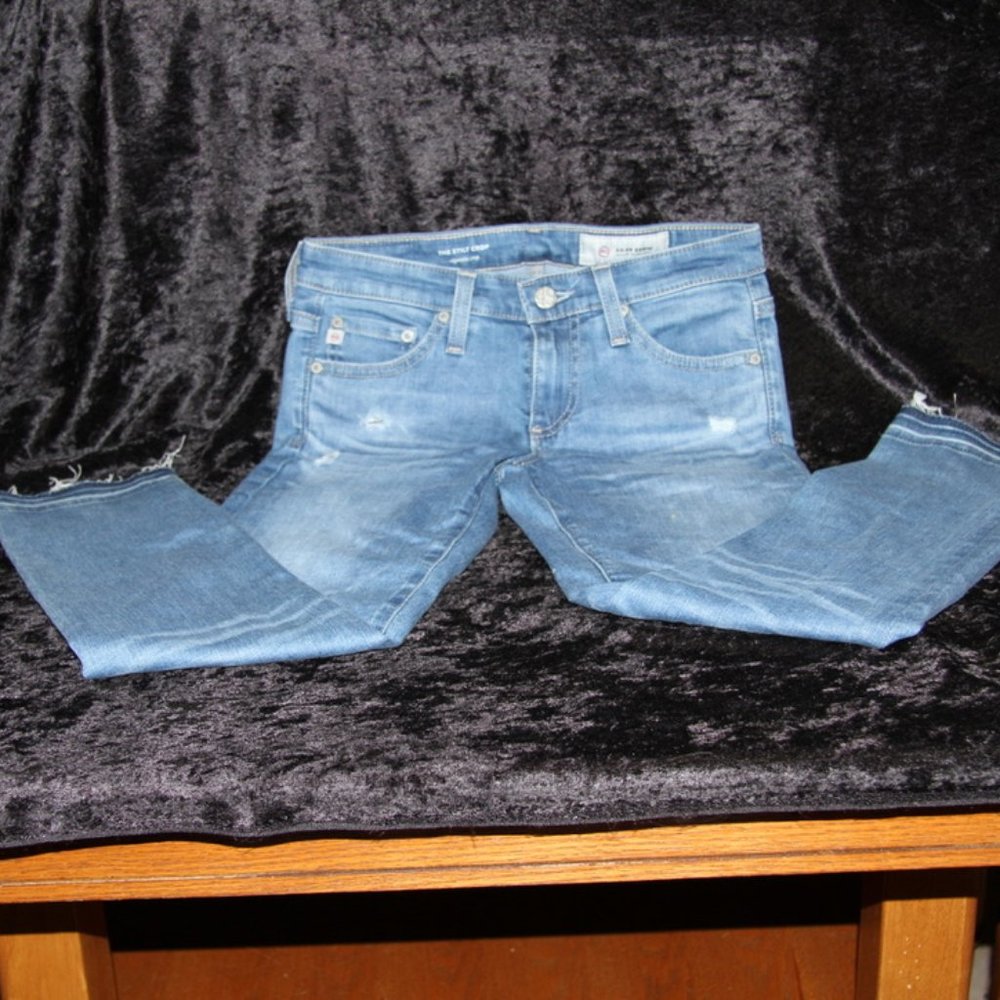AG Jeans Stilt Cigarette Crop Size 24 - Picture 9 of 10